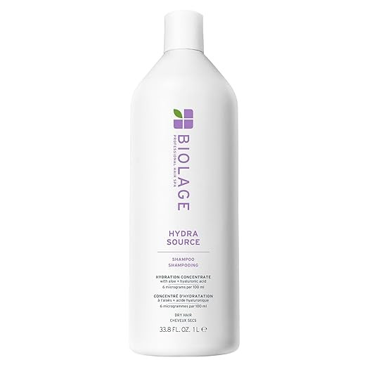 Biolage Hydra Source Shampoo - Softens, Moisturizes & Adds Shine, For Dry Hair, Infused with Micr... | Amazon (US)