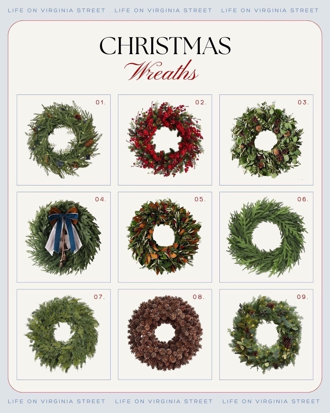 Christmas Wreaths 🙌🏻🙌🏻



#LTKHoliday #LTKHome #LTKSeasonal


#LTKHoliday #LTKHome #LTKSeasonal