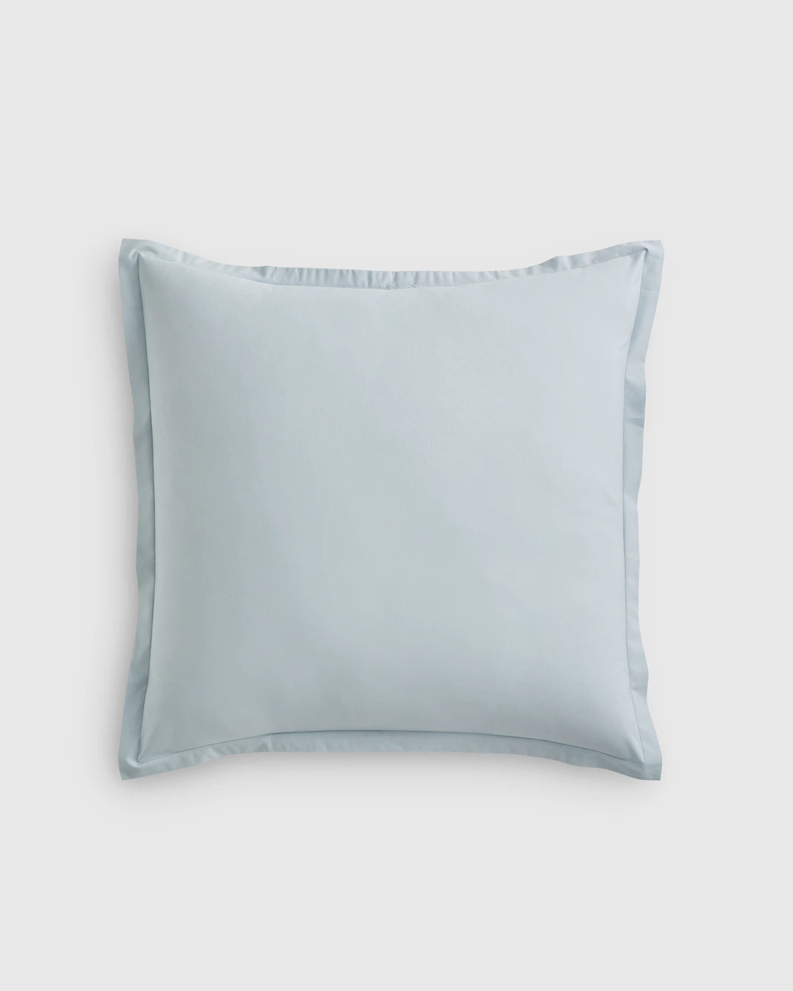 Organic Crisp Percale Euro Sham | Quince