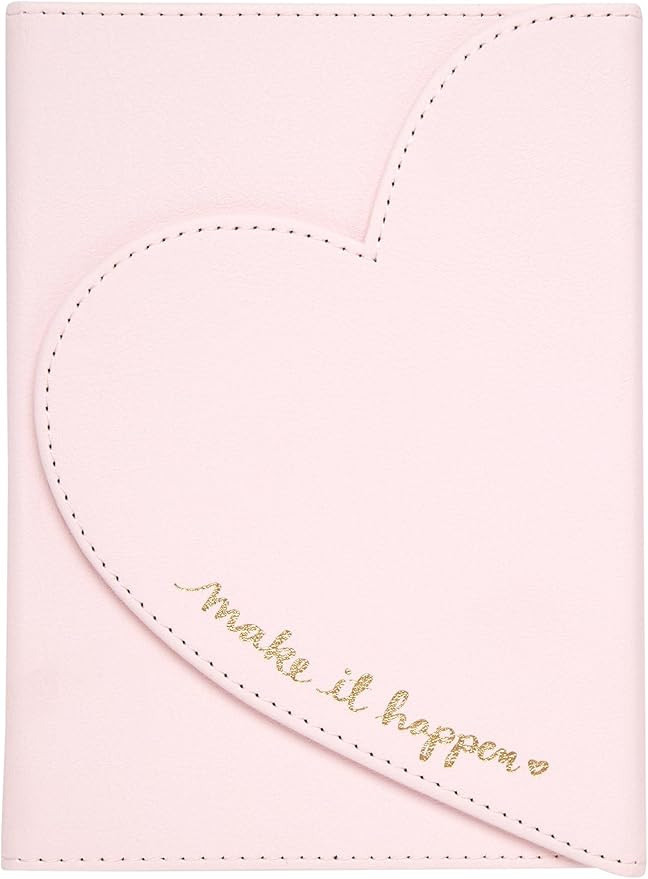 Eccolo Dayna Lee Love Journal & Notebook With Magnetic Heart Flap, 256 Acid-Free Ruled Pages (Lig... | Amazon (US)