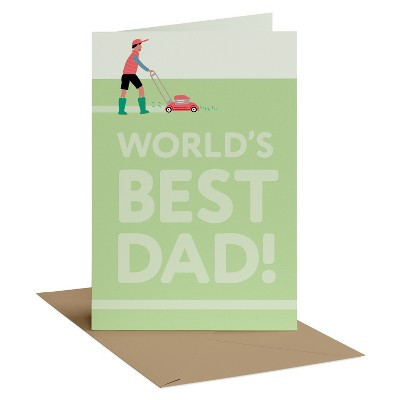 Funny Father's Day Card for Dad, World's Best Dad, Includes Envelope | Target