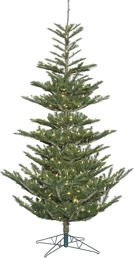 Vickerman 10' Alberta Spruce Artificial Christmas Tree, Warm White Dura-lit LED Lights - Faux Chr... | Amazon (US)