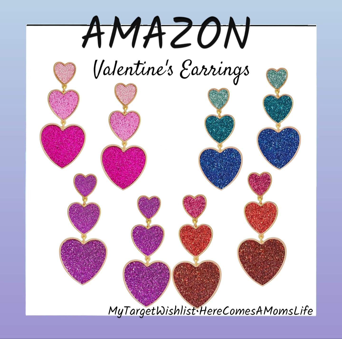 Valentine's Day will be here soon. These sparkly heart tiered earrings will spice up any outfit. Amazon jewelry is affordable and fashionable especially for those holiday events

#LTKSeasonal #LTKGiftGuide #LTKStyleTip