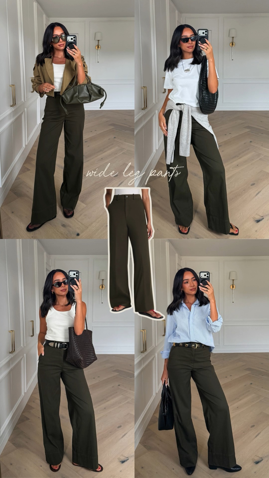 Use code NENAXSPANX to save 15% off your first Spanx order! The color of these pants is so perfect for work outfits, back to school outfits and transitioning into fall! Sizing details below 

Moss wide leg pant - S Tall
White Tee - S
Cropped Trench - S
Grey Cardigan - S
White Tank - S
Button Down - S

workwear, office outfits, teacher outfits, casual chic outfit, fall outfits women, business casual workwear

#LTKSeasonal #LTKWorkwear