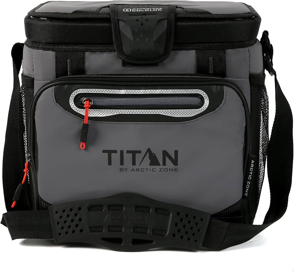 Titan by Arctic Zone Deep Freeze Cooler - Zipperless Hardbody Cooler - Deep Freeze Insulation, Ha... | Amazon (US)