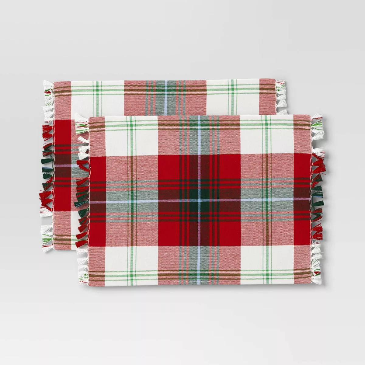 2pk Plaid Placemat Set - Threshold™ | Target