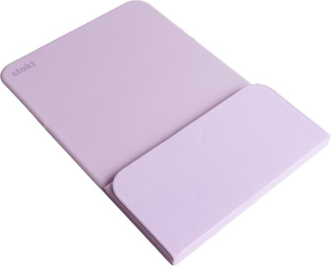 Stakt Foldable Yoga Mat Pro, 2 in 1 with Premium Textured Grip, Non Slip, Folding Exercise and Fi... | Amazon (US)