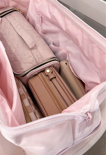 Travel faves 🤍

Beis luggage, calpak, dyson travel bag, Stoney clover lane, makeup brush holder, amazon finds, fancythingsblog 

#LTKTravel #LTKItBag #LTKStyleTip