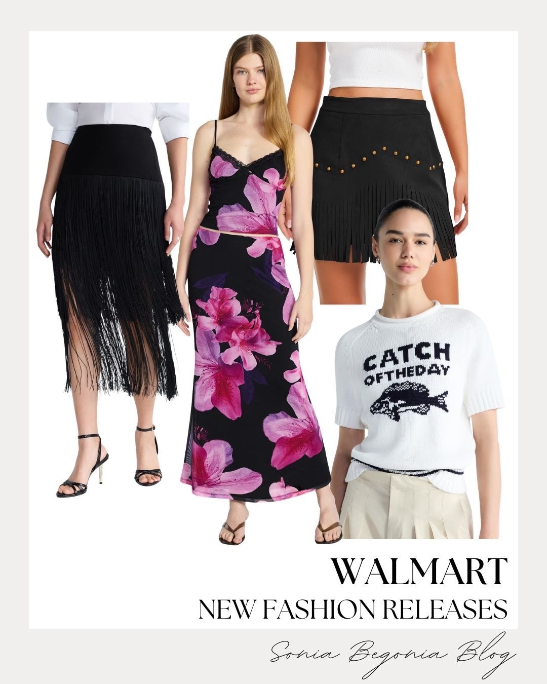 Elevate your look with these trendy new arrivals from Walmart! 🌸
I am obsessed with the statement fringe details and the vibrant floral maxi set. These pieces bring such a fun, modern energy to any closet.

I curated these bold finds for those who love to stand out with unique textures and prints. 🖤
From edgy skirts to playful graphic knits, these affordable styles are total must-haves.

#WalmartStyle #TrendAlert #SummerOutfits #LTKfashion #WalmartNewArrivals

#LTKootd #LTKSeasonal