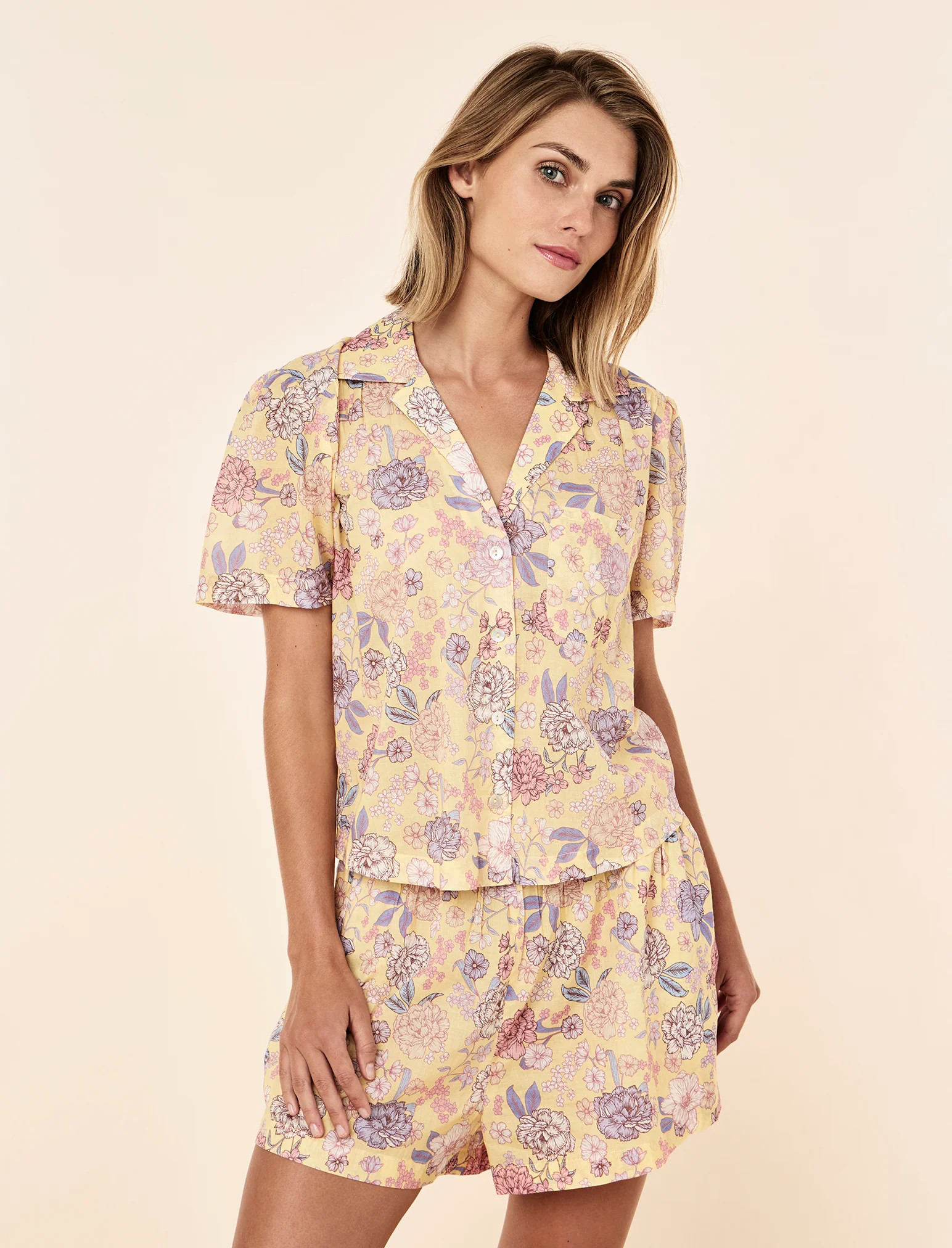 Karolina Boxer PJ Set | Papinelle Sleepwear US