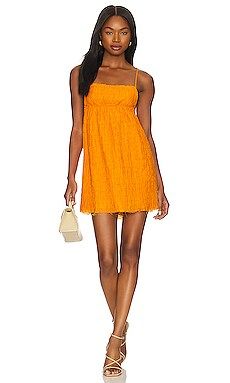 Camila Coelho August Mini Dress in Orange Citrus from Revolve.com | Revolve Clothing (Global)