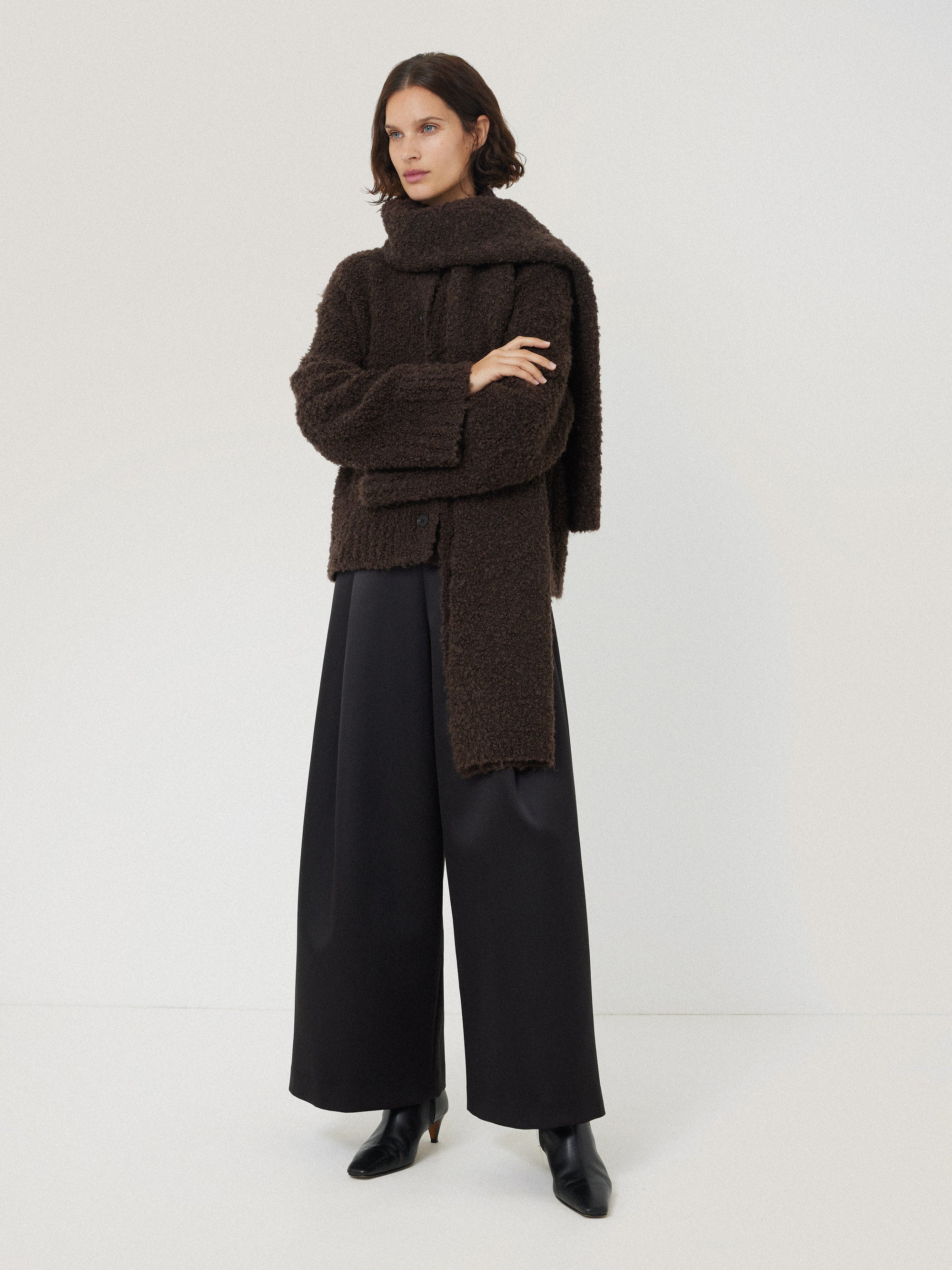 Cosy Boucle Scarf Cardi | Jigsaw (UK)
