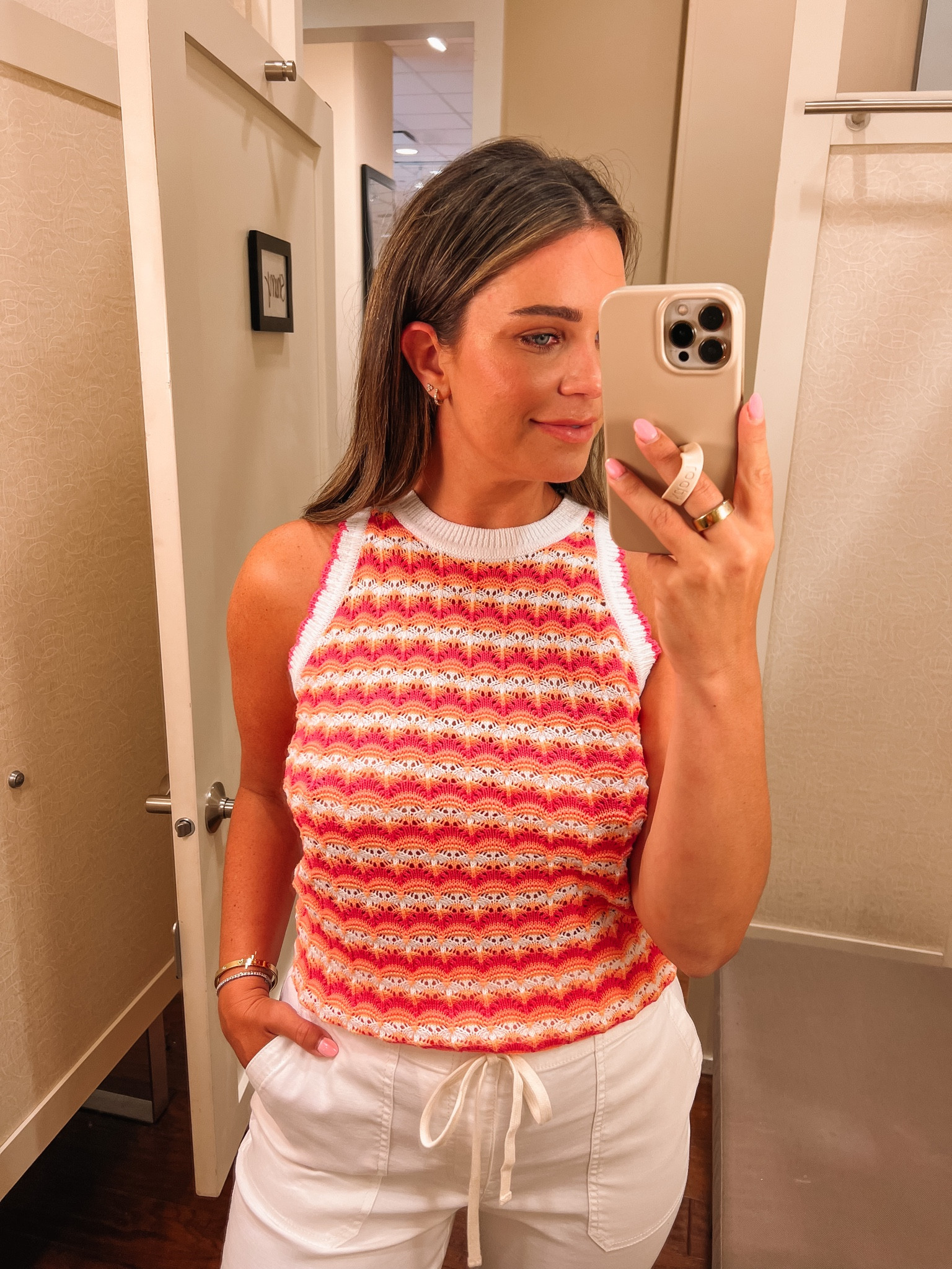Loving this crochet tank ! 50% off with code CYBER 

#LTKsalealert #LTKstyletip #LTKunder100