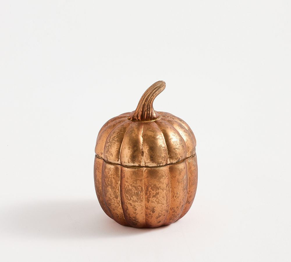 Figural Pumpkin Candle | Pottery Barn (US)