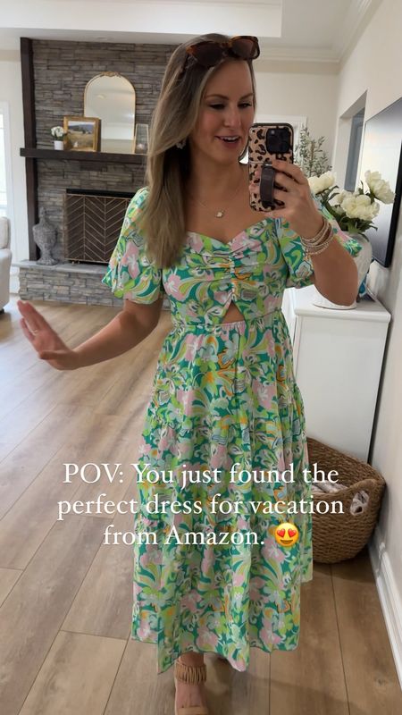 Vacation dress from Amazon 

#LTKfindsunder50 #LTKSeasonal #LTKVideo