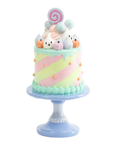 Ghost Cake With Stand | TJ Maxx