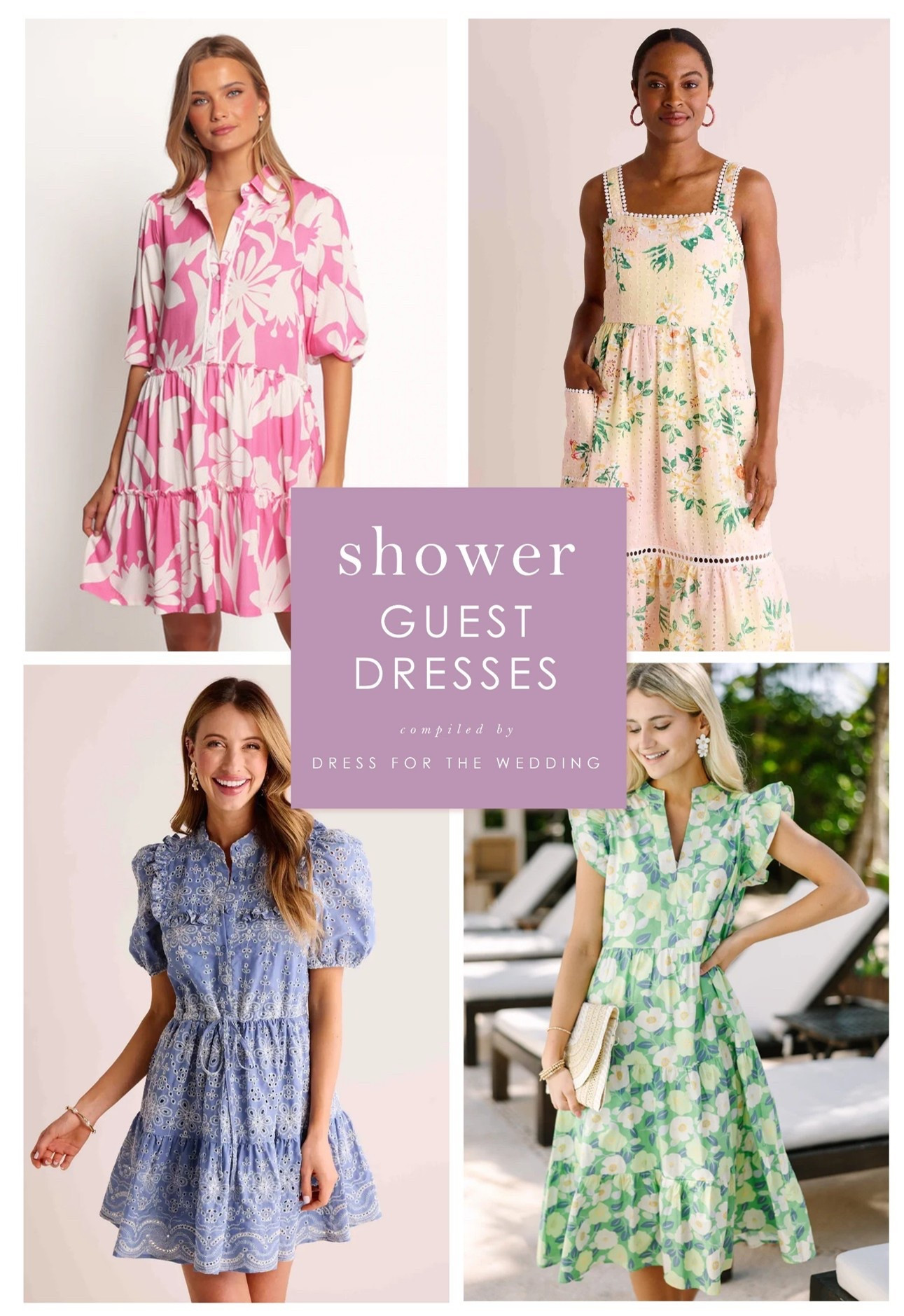 Spring dresses for Easter, bridal showers, or as a baby shower guest. Daytime spring dresses. Spring dresses for brunch, showers or daytime parties. 🌸 Casual dresses for spring. 

#LTKgrwm #LTKBaby #LTKWedding