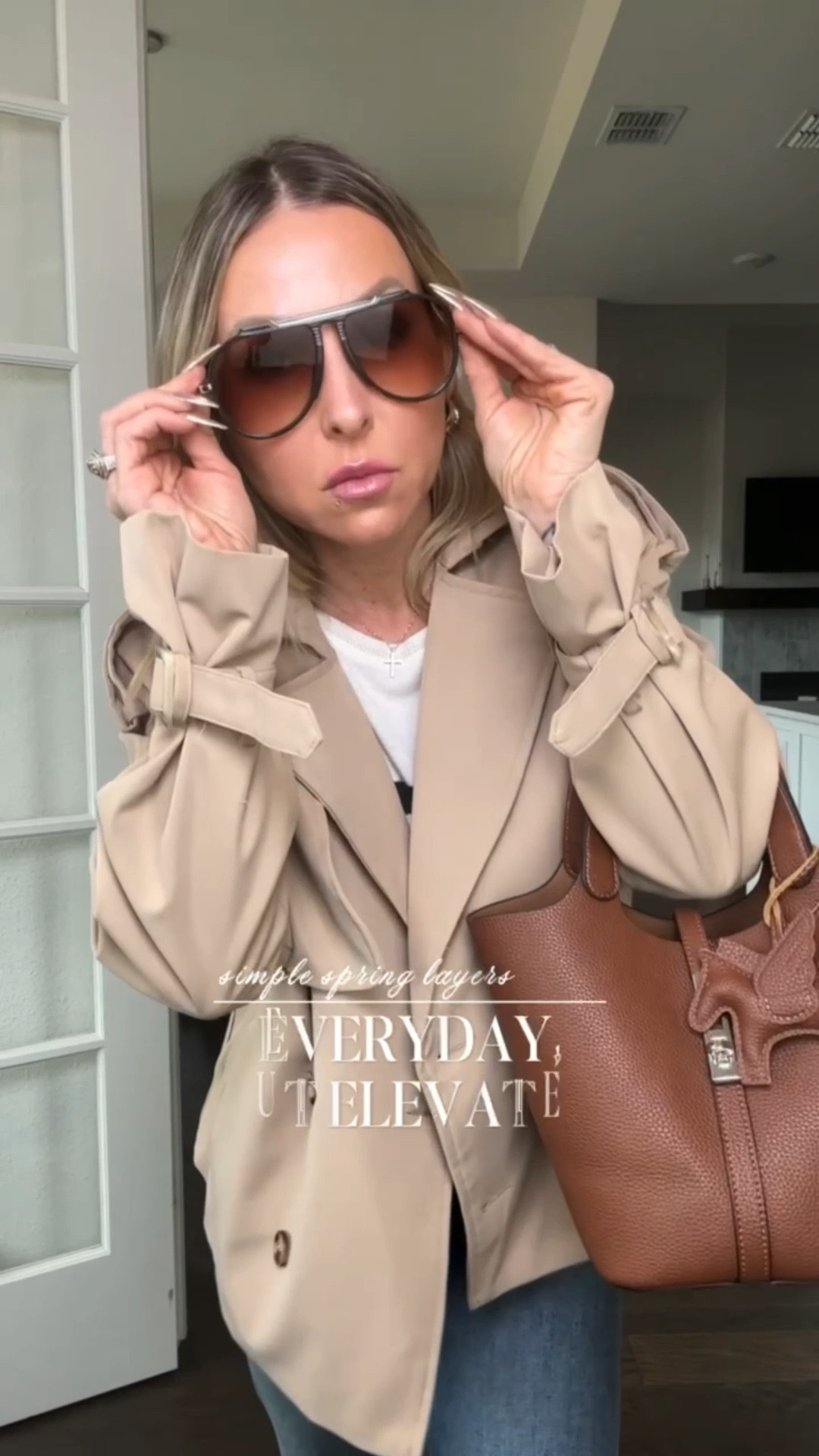 An everyday elevated spring look built on simple pieces that feel effortless but polished.
Madewell denim paired with a striped sweater and cropped trench creates an easy silhouette, while affordable accessories and classic ballet flats keep the outfit grounded and wearable for real life.

This is high-low style done simply — timeless, comfortable, and intentional.

#everydaybutelevated #highlowstyle #springstyle #realoutfits

#LTKSeasonal #LTKgrwm #LTKootd