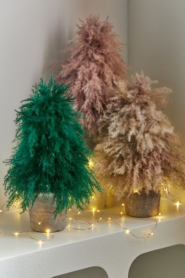 Dried Pampas Grass Christmas Tree | Urban Outfitters (US and RoW)