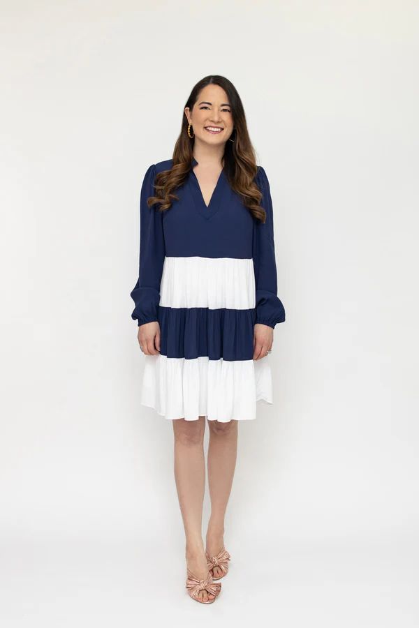 Charlotte Color-Block Dress | Sail to Sable