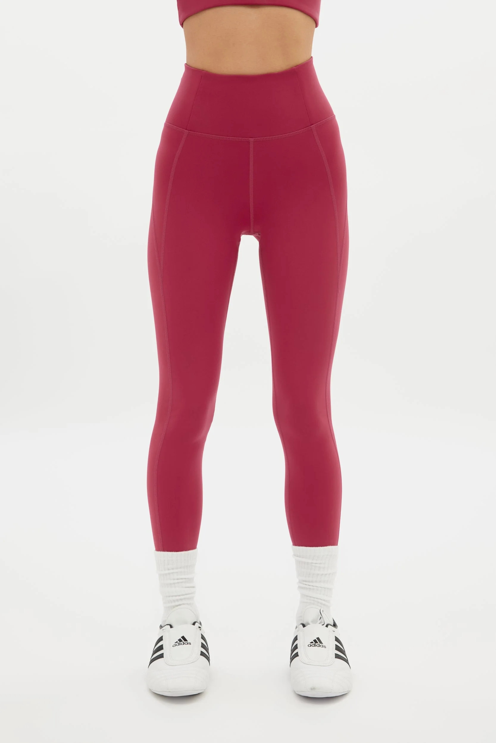 Pomegranate Compressive High-Rise Legging | Girlfriend Collective