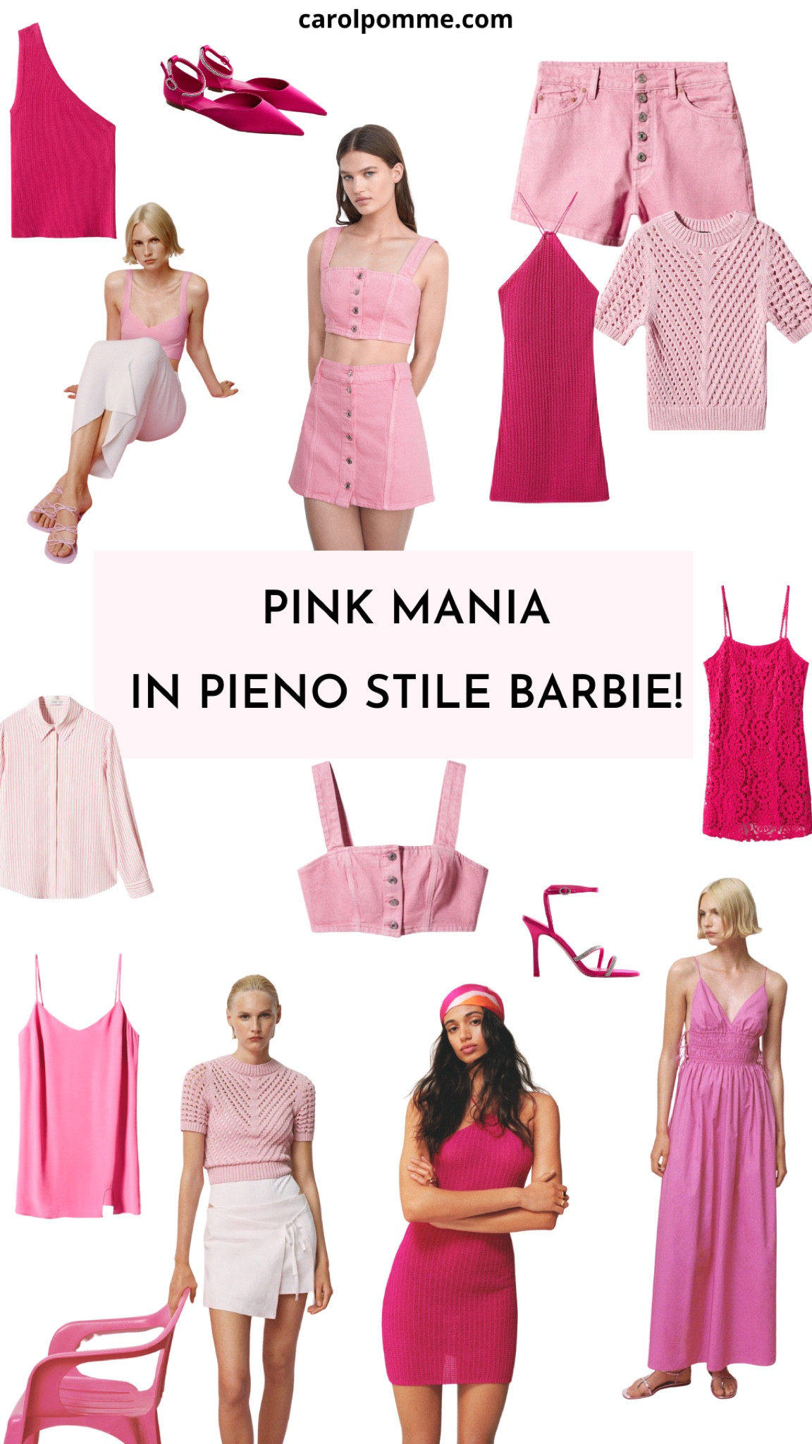 Nuovi arrivi da Mango in pieno stile Barbie! Vestiti, gonne, top, scarpe,...

#LTKeurope #LTKunder50