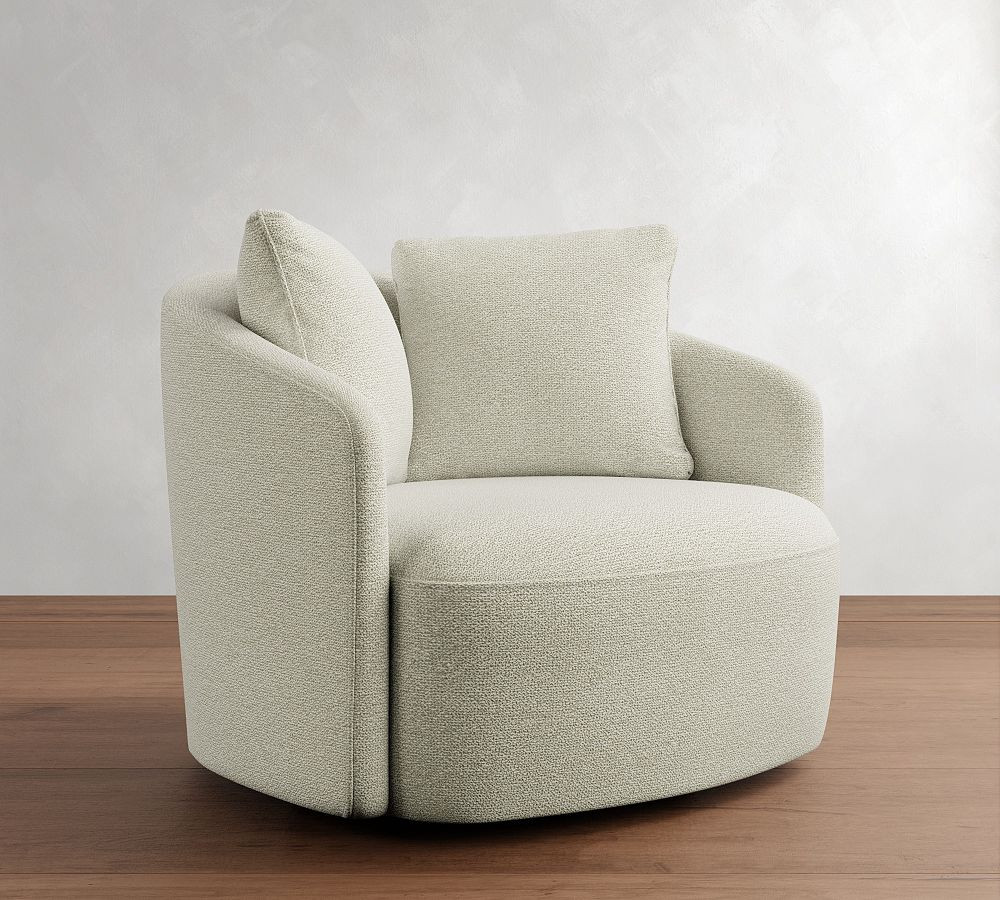 Preston Swivel Chair | Pottery Barn (US)