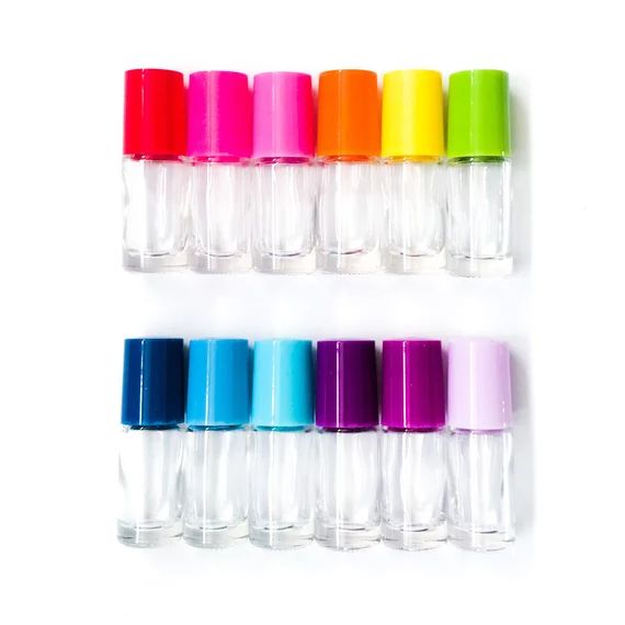 Rainbow Roller Bottles | 10 ml Roller Bottles | 5 ml Roller Bottles | Kids Roller Bottles | Essen... | Etsy (US)
