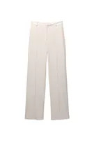 Smart trousers with seam detail | PULL and BEAR UK