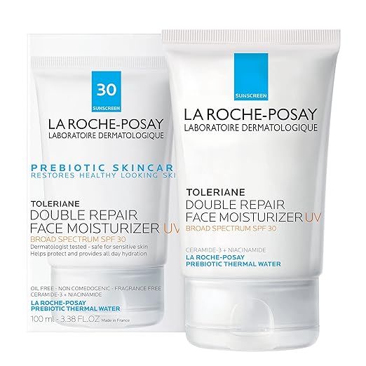 La Roche-Posay Toleriane Double Repair UV SPF Moisturizer for Face, Daily Facial Moisturizer with... | Amazon (US)