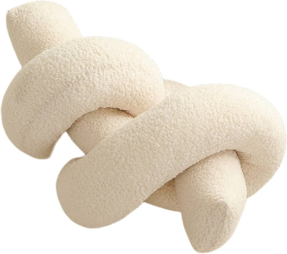 LICHENHAO Irregular Bolster Flower Pillow Floor Pillow Decorative Bolster Sofa Cushion Reading Pi... | Amazon (US)