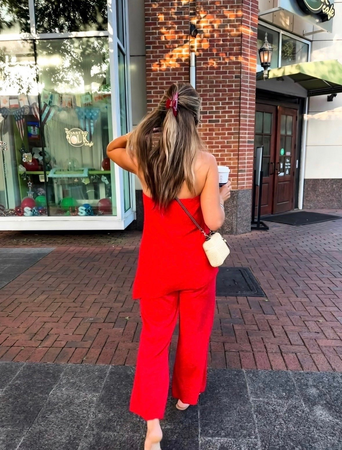 Red sets are my go-to for easy, elevated summer looks. Perfect for golf days or casual outings, this one keeps me comfy and stylish all day. Available in multiple sizes. themominstyle

summer outfit, red set, casual chic, golf day outfit, elevated summer style, comfy summer outfit, easy summer outfit, themominstyle

#LTKootd #LTKdayinmylife #LTKTravel