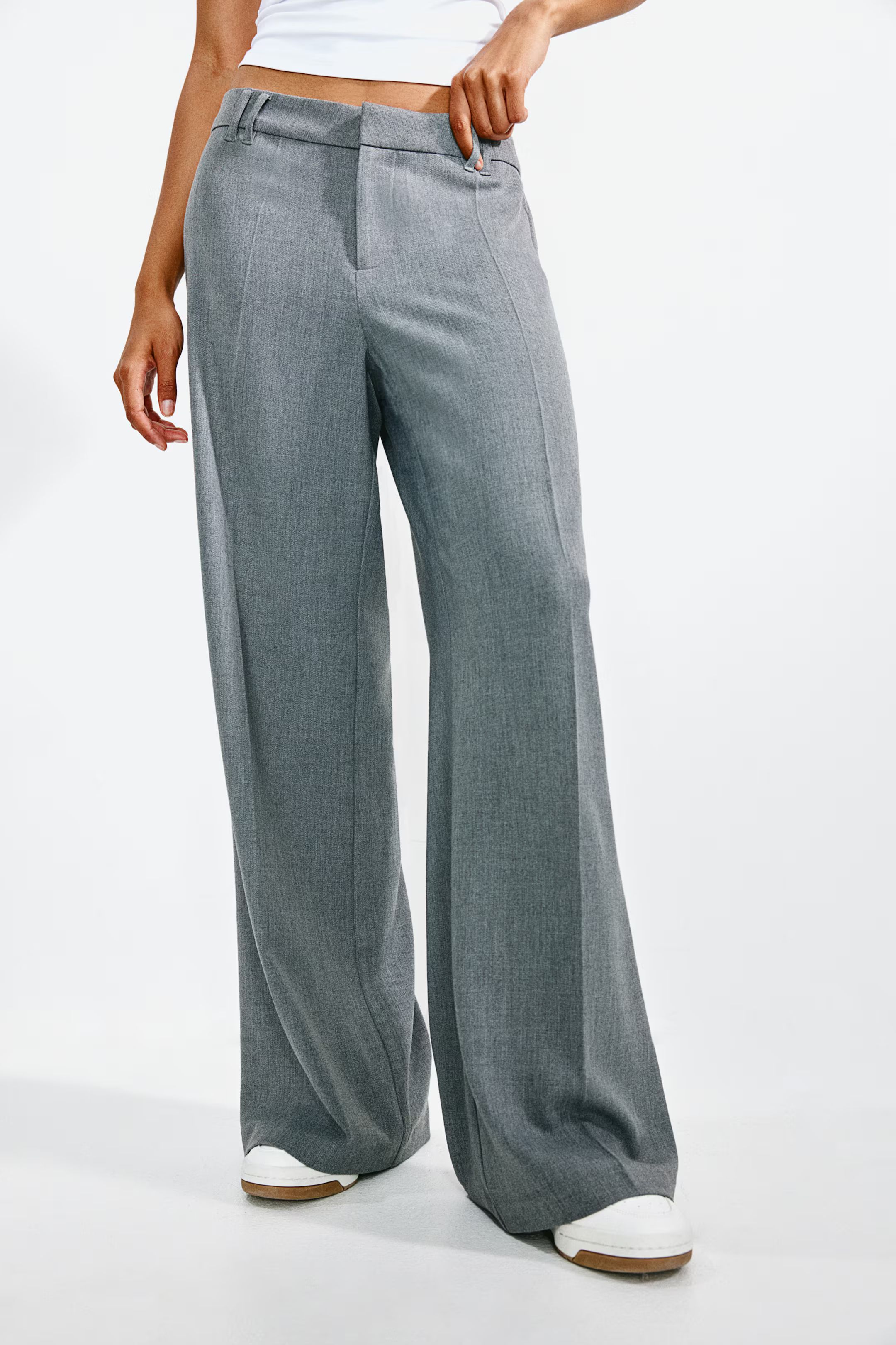 Wide tailored trousers | H&M (UK, MY, IN, SG, PH, TW, HK)