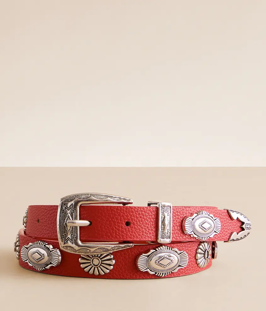 Western Concho Belt | Buckle