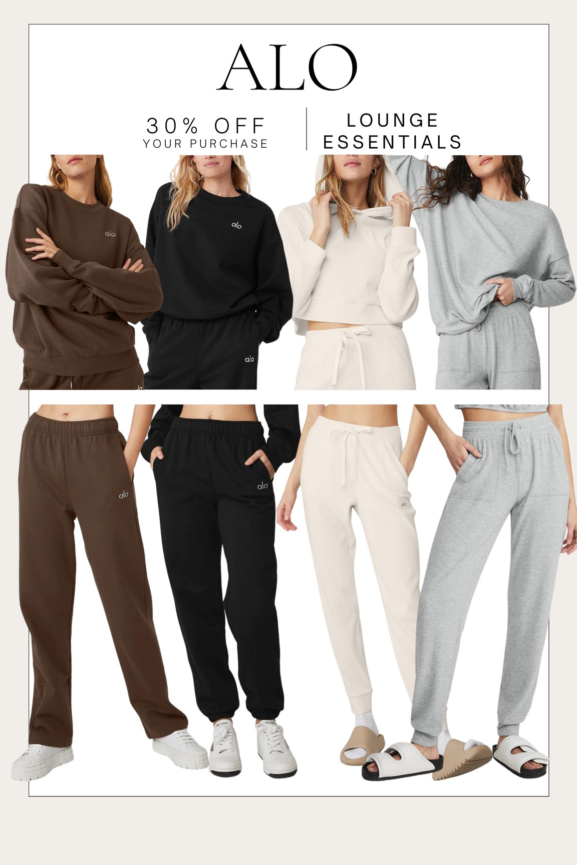 All Black Friday Sale: 30% off site wide. 
Loungewear | lounge essentials | cozy sets | matching sets

#kathleenpost #alo #blackfridaysale #loungewear #matchingset

#LTKHoliday #LTKCyberWeek #LTKsalealert