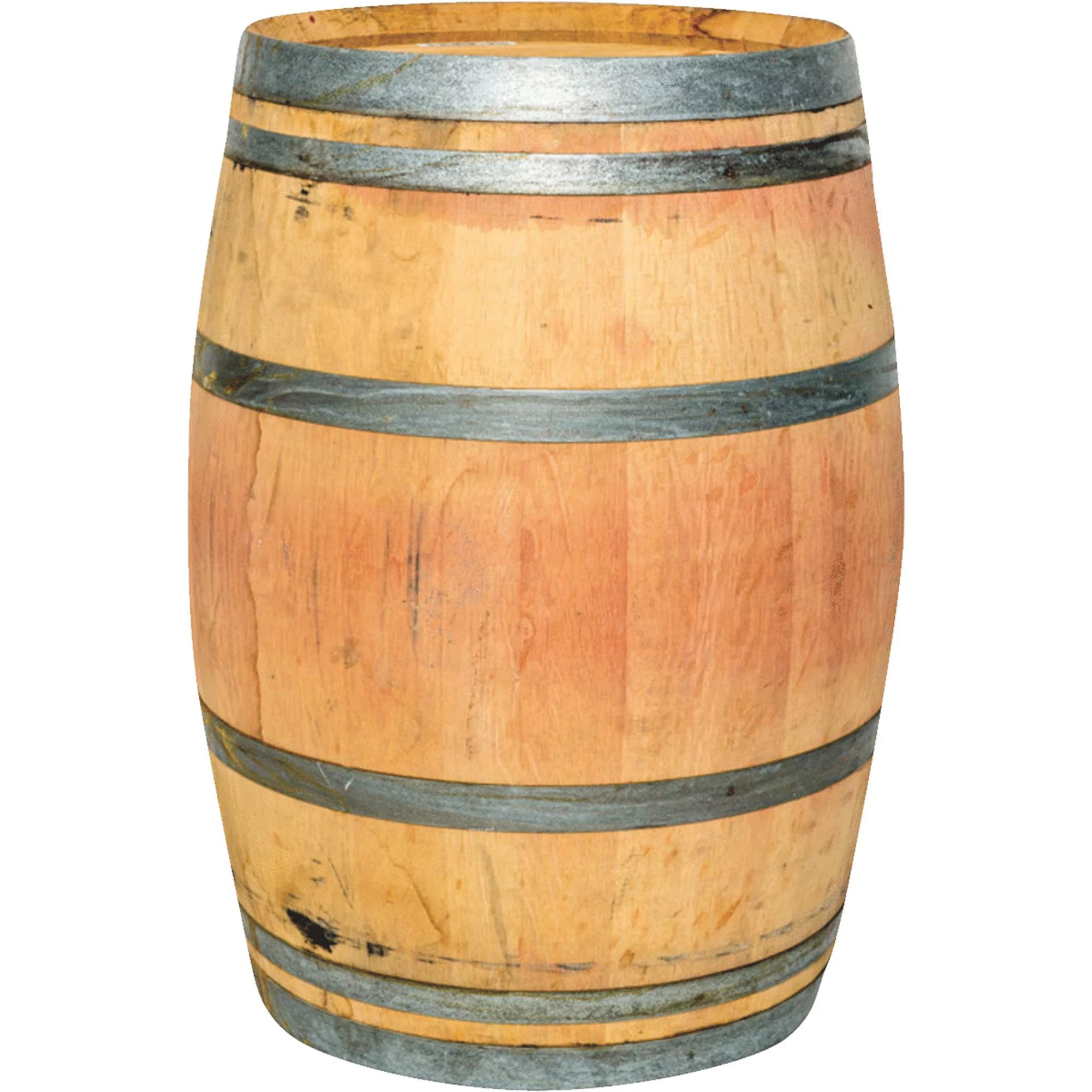 Authentic Whole Oak Whiskey Barrel, Repurposed | Walmart (US)