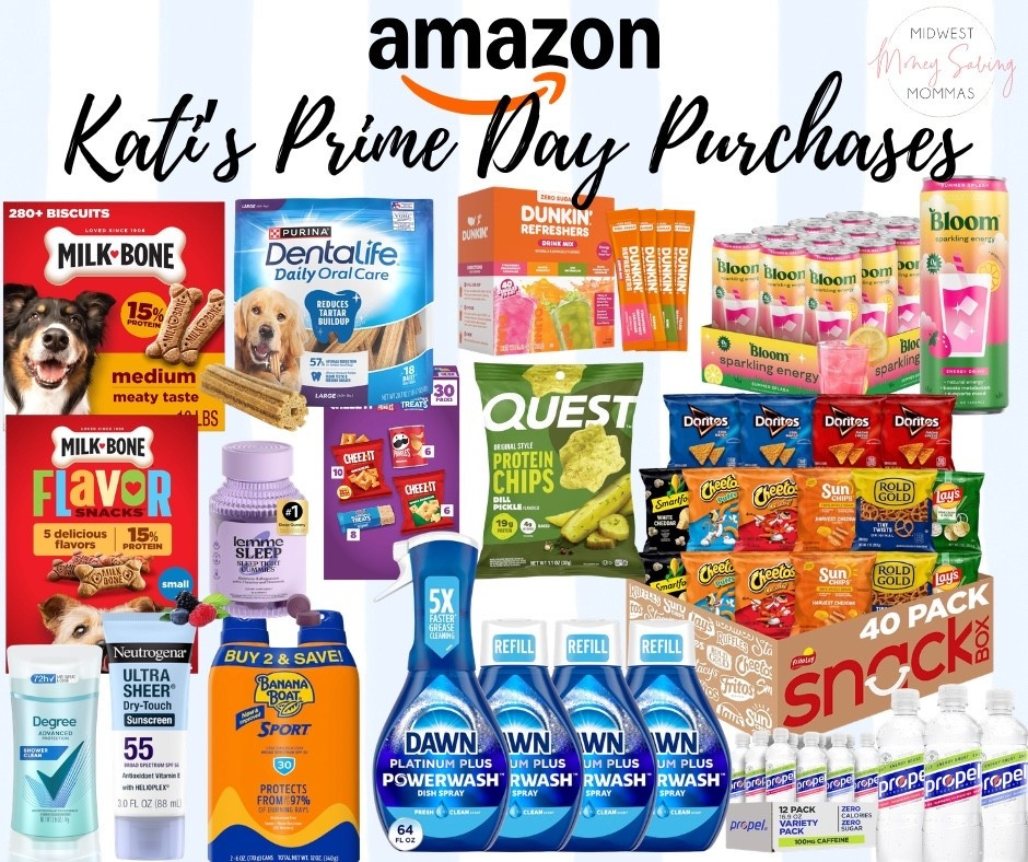 Kati’s Prime Day Purchases 

Amazon Prime Day

Amazon finds dog treats snacks drinks sunscreen cleaning supplies

#LTKSaleAlert #LTKmomlife #LTKSeasonal