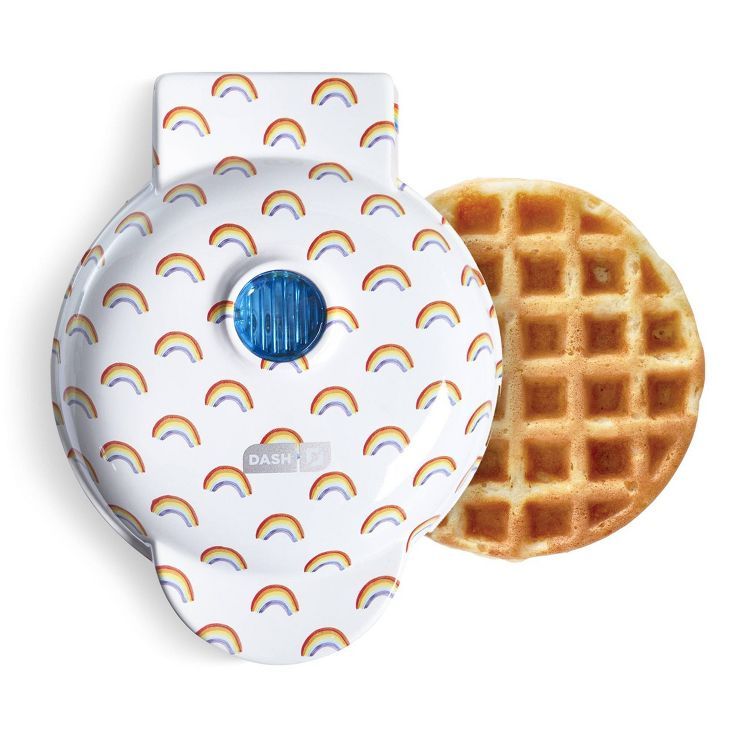 Dash Mini Waffle Maker Rainbow Print | Target