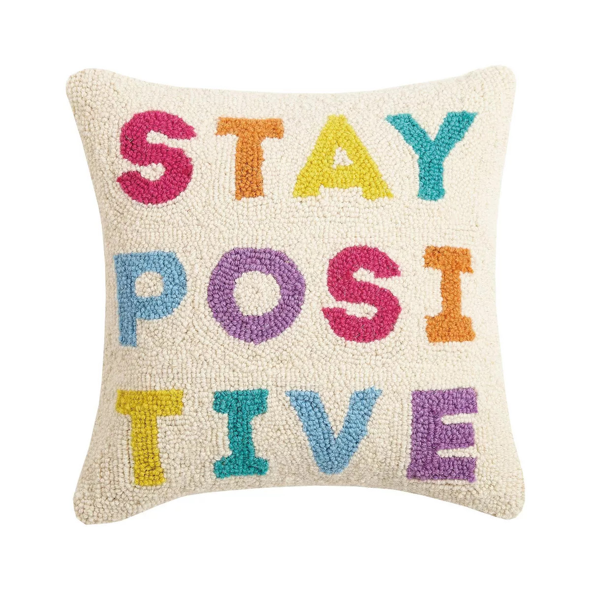 Makers Collective Stay Positive Kids' Throw Pillow | Target
