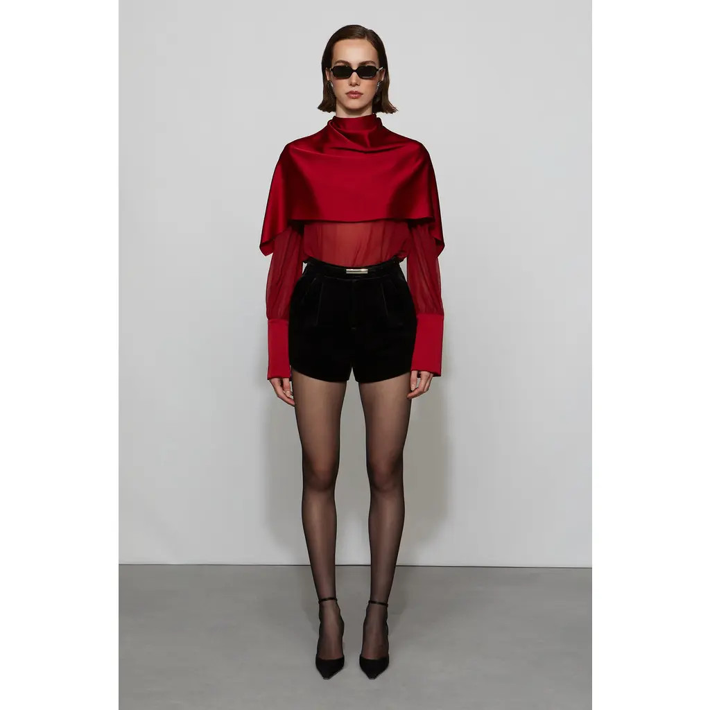 Et Ochs Aurelia Top in Lipstick Red at Nordstrom, Size 6 | Nordstrom