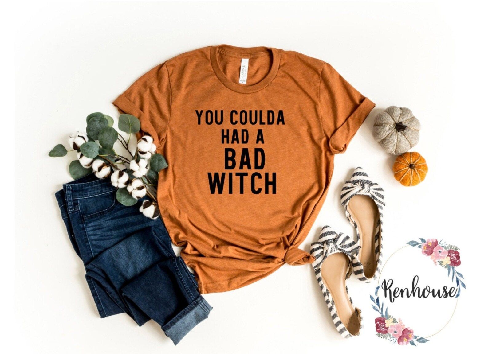 You Coulda Had a Bad Witch Shirt- Halloween Shirt- Women's Shirt- Fall Shirt- Autumn- Witch Shirt... | Etsy (US)