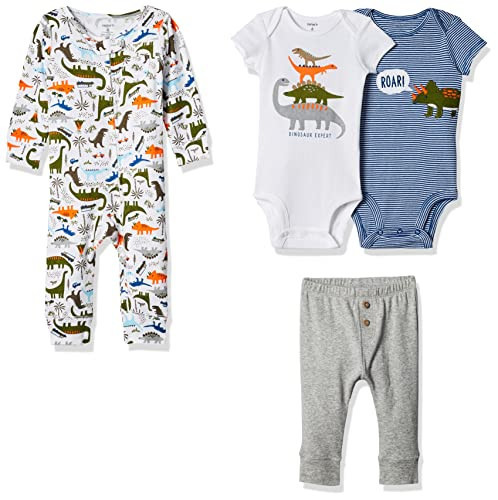 Carter's Baby Boys' 4-Piece-Gift Set, Dino, 6 Months | Amazon (US)