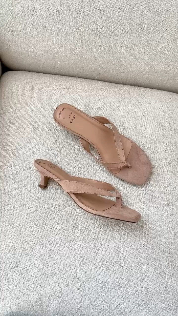 New spring shoes from Target! Summer shoes. Summer sandals. Neutral kitten heels. Wedding guest shoes. Wedding guest. Resort wear. Vacation outfits. These are TTS for me. 


#LTKootd #LTKWedding #LTKTravel