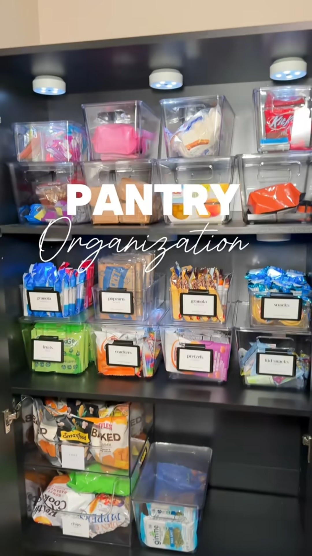 Organizing is a love language🥰 If you don’t have enough cabinet space don’t even worry about ! These cabinet units get everything together🤎🙌🏾 when I buy I’m definitely looking for a kitchen with a TON of cabinet space and a large pantry.

Definitely feels so good when everything has a home and helps with cleaning. The small mesh bins are from dollar tree and they had way more good organization stuff so definitely check them out as well! I like these clean bins cause they are all stackable maximizing space. I am redoing labels once I get a cricut machine, but the nimbot gets the jobs done as well for small labels. 
.
.
.
.
.
.
#home #pantryorganization #pantrystorage #amazonfinds #amazonhome #organization #shanicelashaystyle 

#LTKFamily #LTKHome