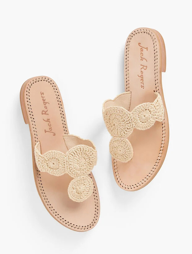 Jack Rogers® Jacks Crochet Sandals | Talbots