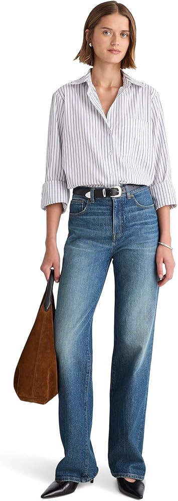 Madewell Women's Perfect Vintage Wide Leg in Harvey Wash | Amazon (US)