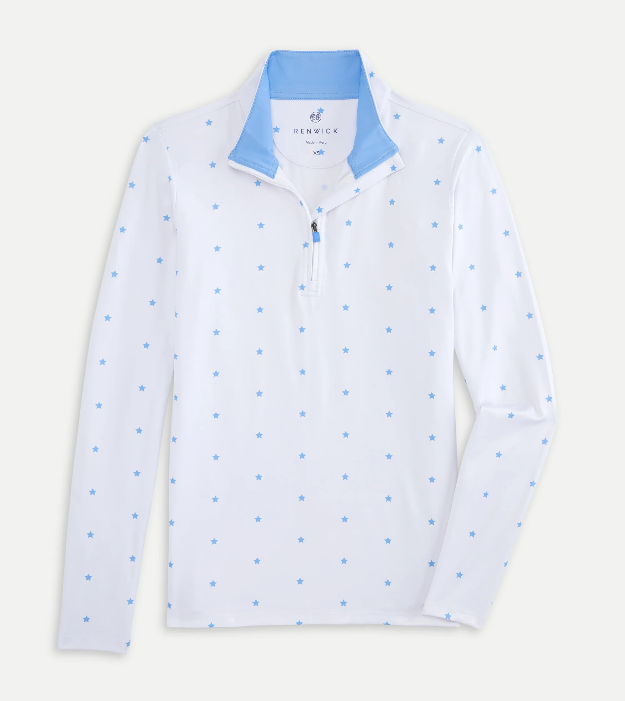 Renwick Star Print Quarter Zip | Renwick Golf