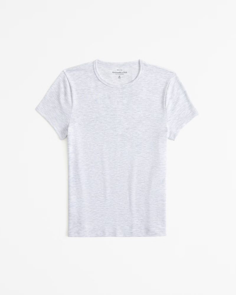 Lounge Tuckable Baby Tee | Abercrombie & Fitch (US)