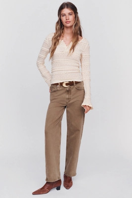 Palma High-Rise Straight Jeans | Anthropologie (US)