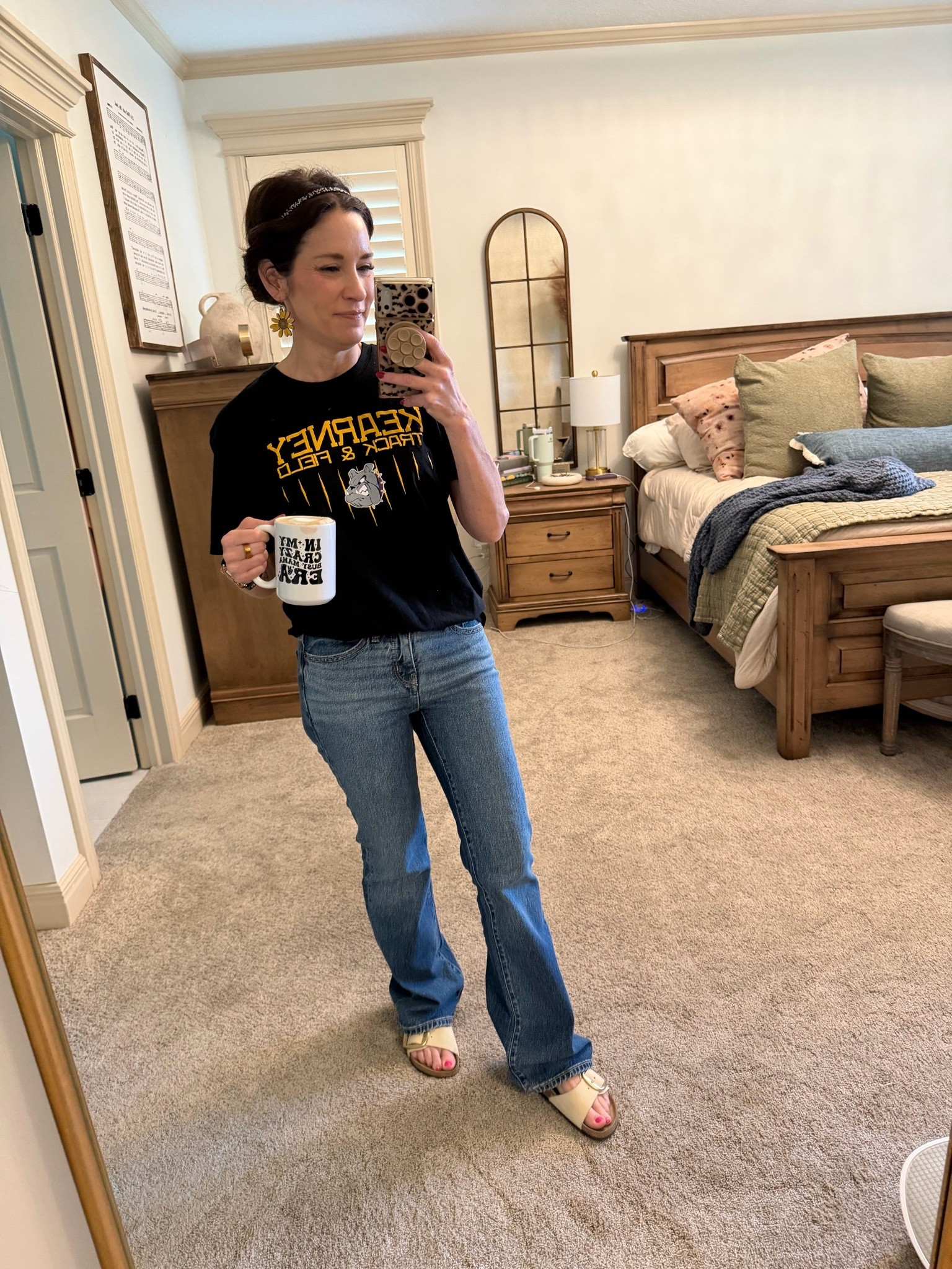 Effortless every day jeans. Wearing size 24

#LTKOver40